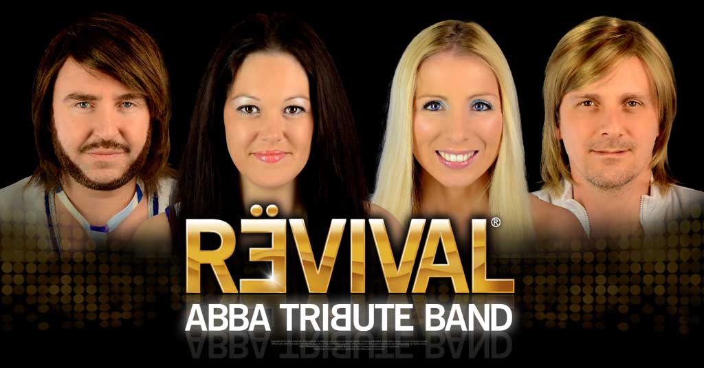 all four band members abba