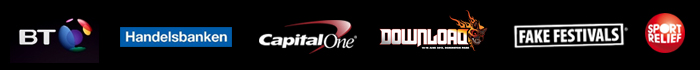 Tribute Party British Telecom, BT, Handelsbanken, Capital One, Download, Fake Festivals, Sport Relife